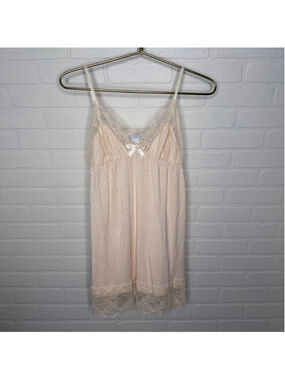 Eberjey Chemise Polka Dot Ecru sz M